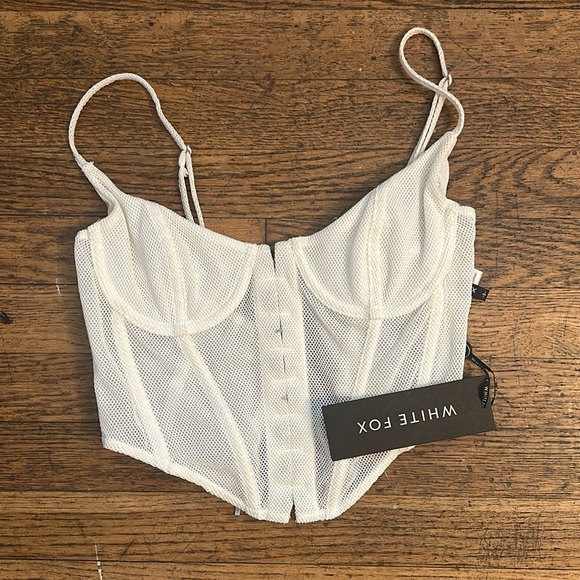 NWT White Fox Unapologetic Bustier size Small - Picture 1 of 6